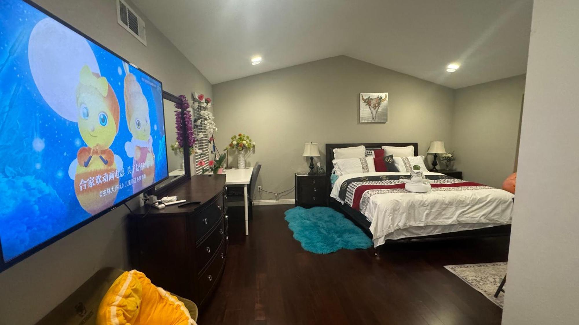 King Bed Big Room Chino Hills Ngoại thất bức ảnh